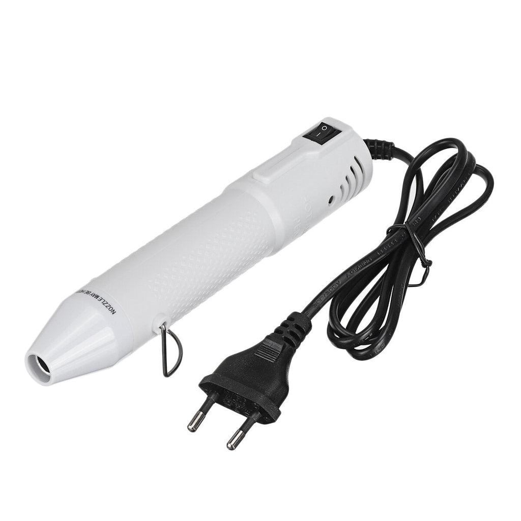 Mini Hot Air Gun Soft Ceramic Heat Shrinkable Sheet Quick Setting Tool Rubber Stamp Diy Convex Powder