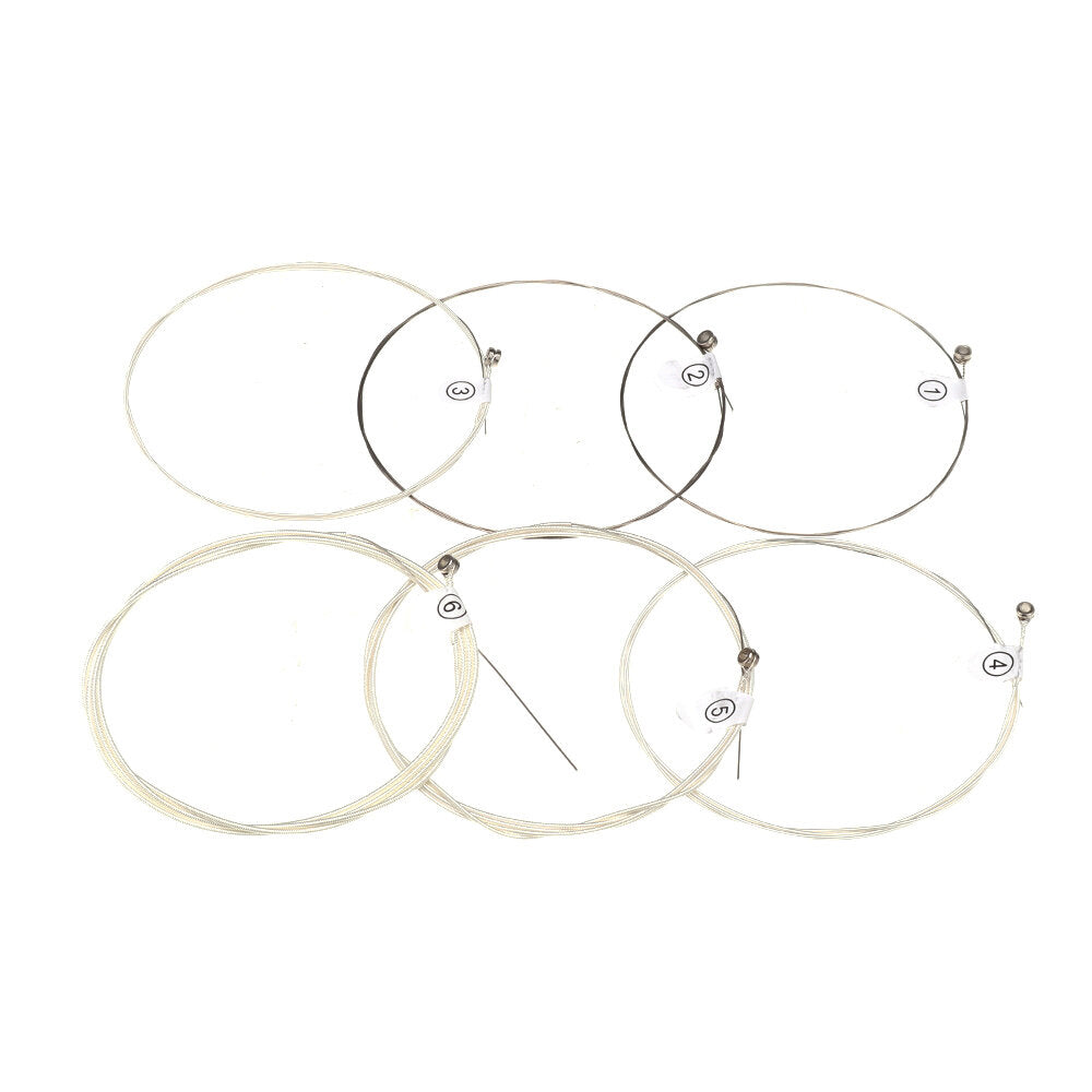 Guitar Strings Brass Carbon Steel Hexagonal Alloy Strings for Acoustic Guitar Accessories Parts