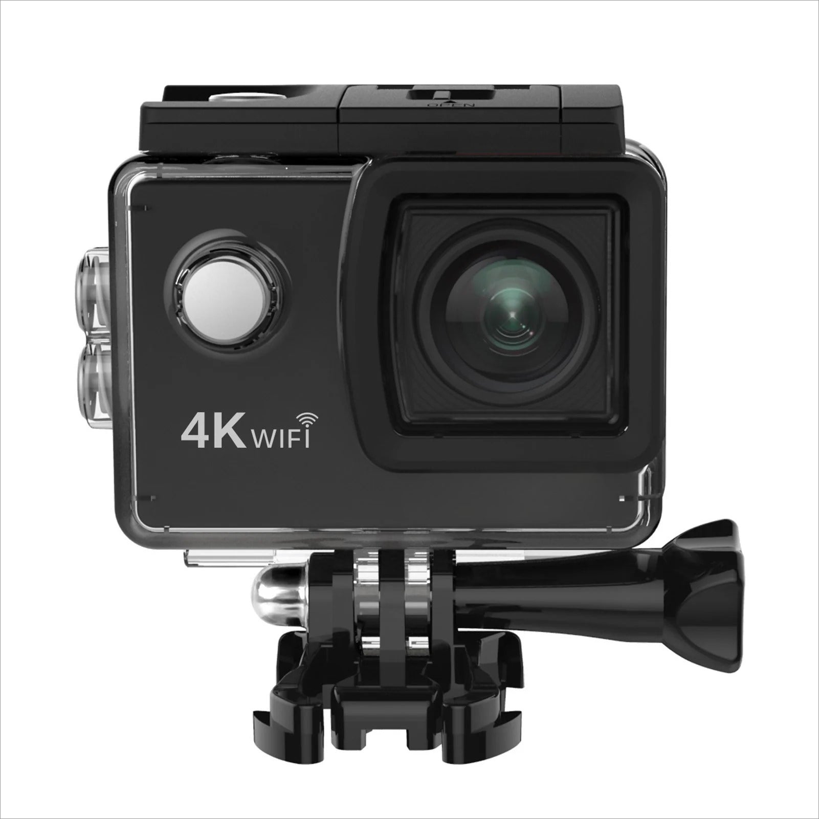 Crystal-Clear 4K HD 16MP Action Cam - 2.0" IPS, 170° Wide, 30M Waterproof, WiFi, w/Case