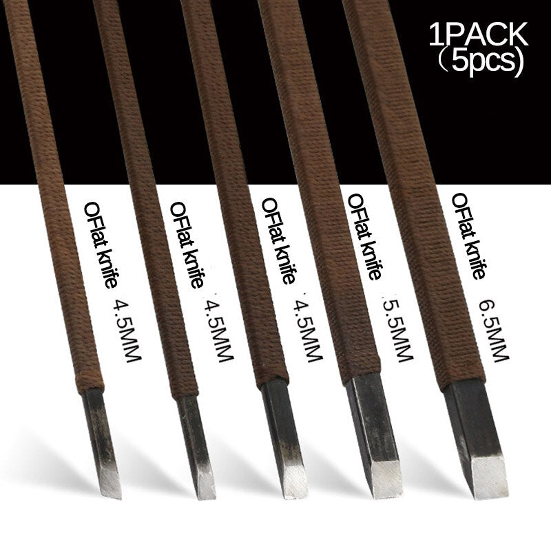 3/5/7/10/11pcs Hand Carving Cutter Wood Seal Carving Stone Lettering Tools Kit Woodworking