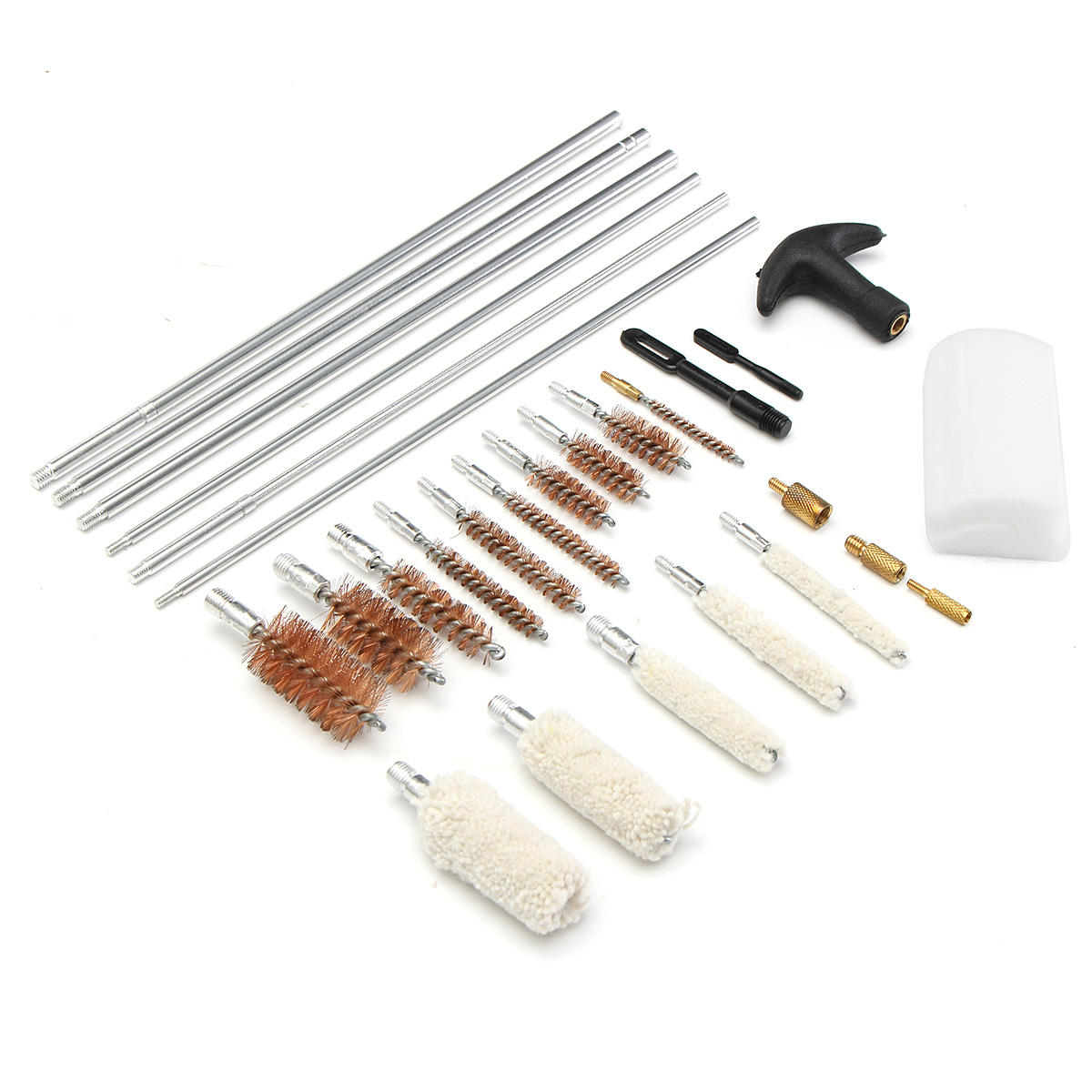 4.5-20mm Universal Barrel Shotgun Cleaning Brush Kit 12g Brush with Carrying Case
