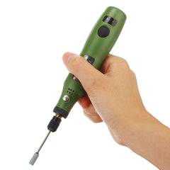 10W Cordless Electric Grinder Drill 5000-15000rpm USB Rotary Tool Drill 3 Gears Grinder Pen Engraving Sander Kit