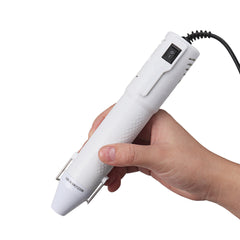 Mini Hot Air Gun Soft Ceramic Heat Shrinkable Sheet Quick Setting Tool Rubber Stamp Diy Convex Powder