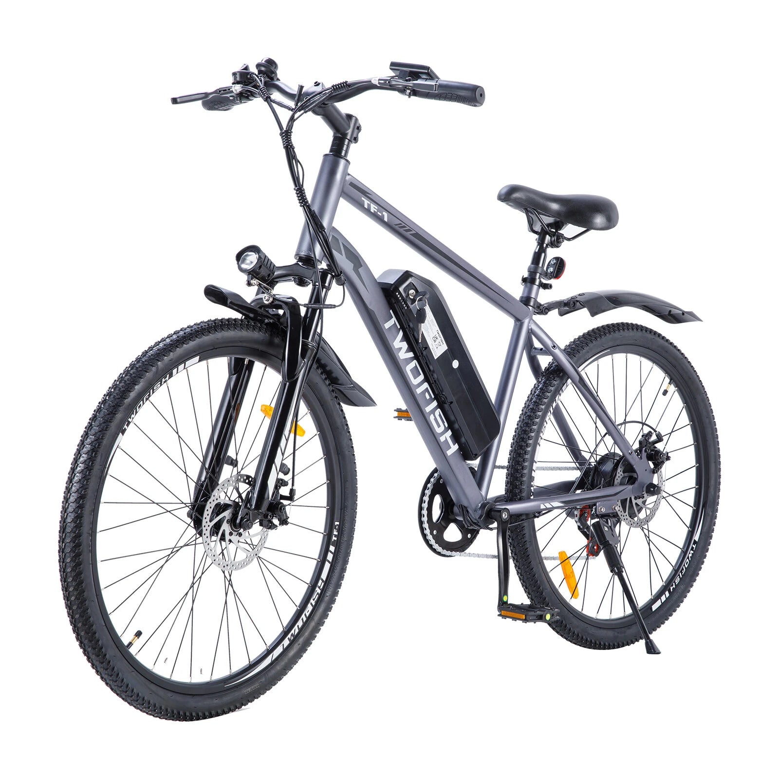 Electric Bike 36V 15AH Battery Peak Power 250W Motor 25KM/H Top Speed 26inch Tires 40KM Max Mileage 120KG Max Load Electric Bicycle