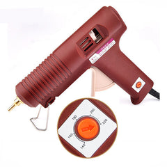 20W/60W/100W Hot Melt Glue Gun Adjustable Professional Copper Nozzle Heater Heating Wax