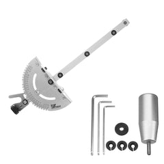 450mm Miter Gauge for Table Saws & Band Saws - Fits Dewalt 744, 745, Makita 2705, Precision Woodworking Tool