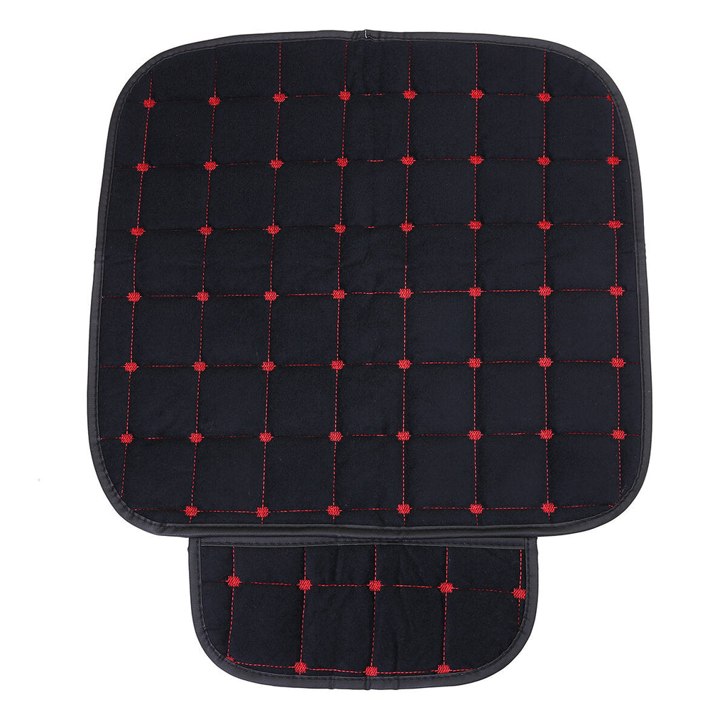 Plush Car Front Seat Cushion Covers Chair Protector Seat Pad Mat Universal