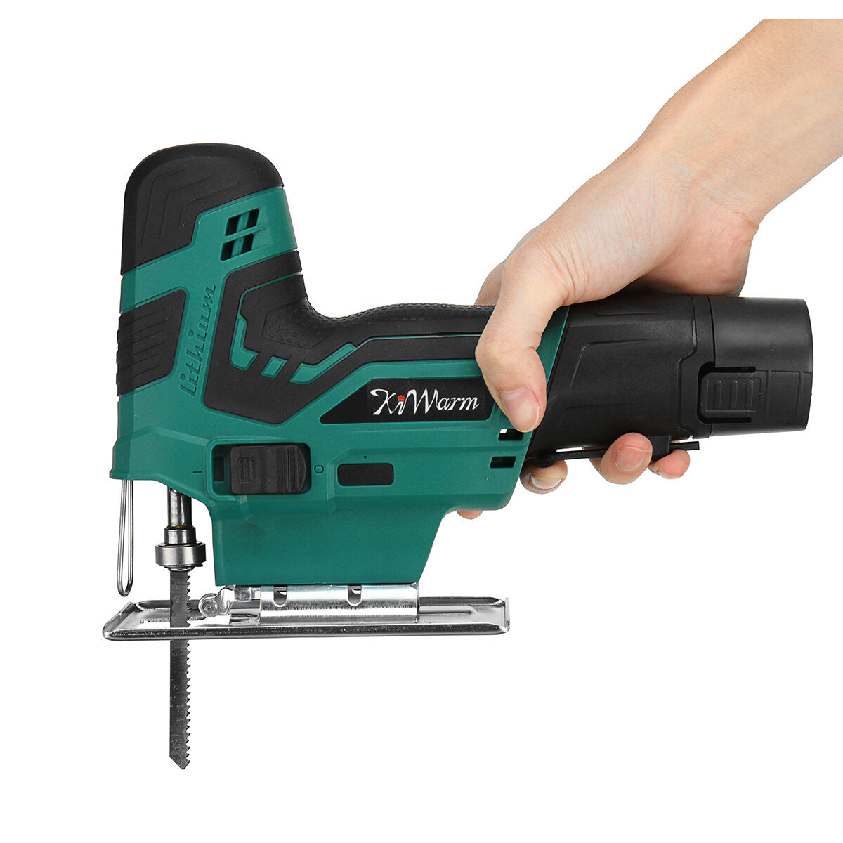 12V Portable Electric Saw Pruning Jig Saw Rechargeable Woodworking Power Tools Wood Cutter