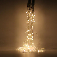 3.5M 96LEDs  8Modes Snowflake Fairy String Light for Christmas Party Patio AC220V