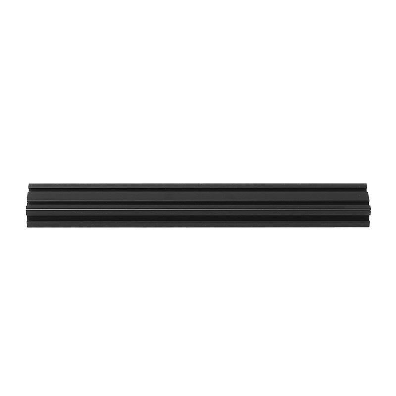 300mm Length Black Anodized 2040 T-Slot Aluminum Profiles Extrusion Frame For CNC