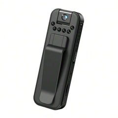 8MP 1080P USB Action Camera, 90° Angle, Rechargeable Battery, Black, ABS Material, No Stabilization, Recording Function