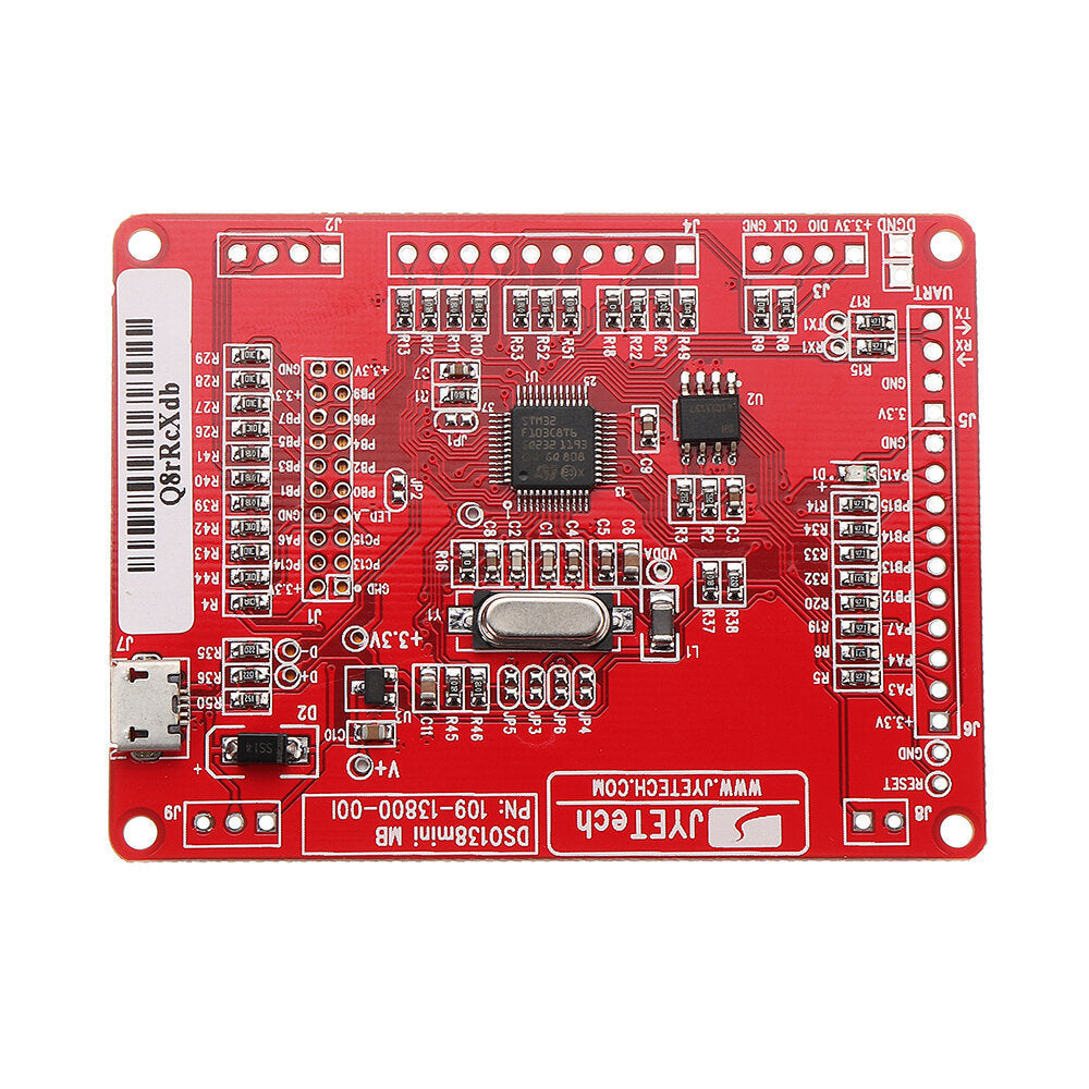 Original13805K DSO138mini DIY Digital Oscilloscope Kit SMD Pre-soldered 200KHz 3.5V-6V DC