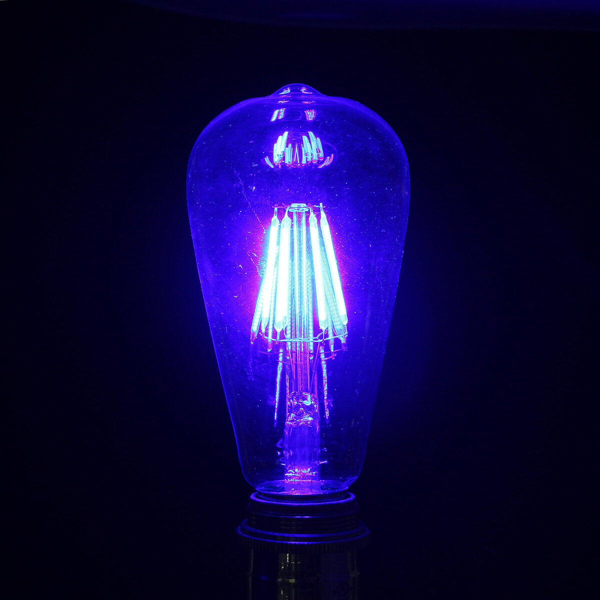 E27 Retro Edison Globe Bulbs 6W Screw LED COB Bulbs RGB Colorful Light Lamp Energy-Efficient AC220V