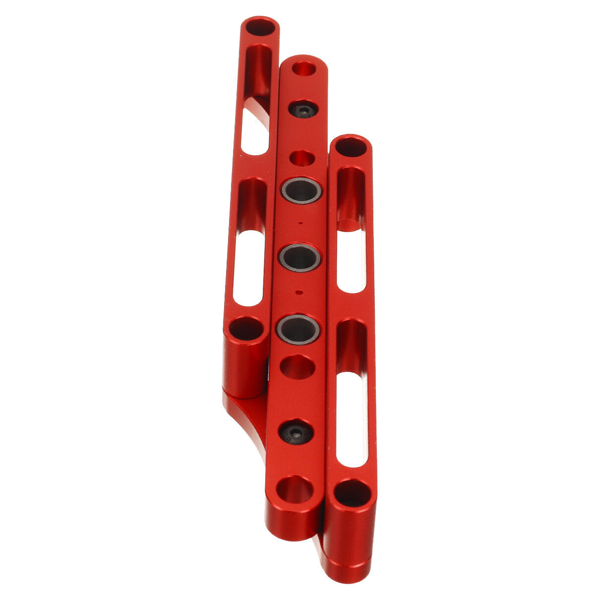 Self-Centering Doweling Jig for Woodworking - Metric & Inch Dowel Punch Locator Drilling Tool