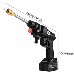 24V 20000mAh Portable Rechargeable High Pressure Washer Car Washing Guns Car Water Sprayer Machine