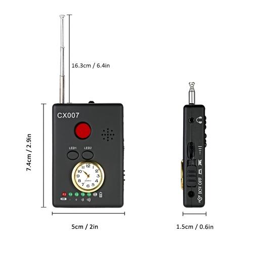 Multi Function RF Signal Camera Phone GSM GPS WiFi Bug Sensors Finder With Alarm For Security