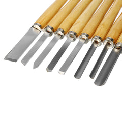 8Pcs Wood Carving Tool Set Craft DIY Woodworking Handwork Hand Chisel Kit