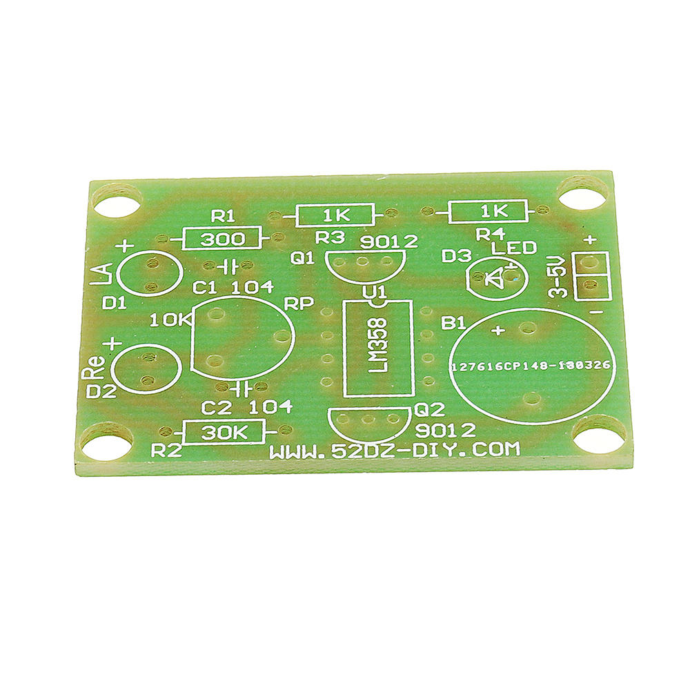 10pcs DIY Sound Light Infrared Sensor Anti-theft Alarm Switch Kit