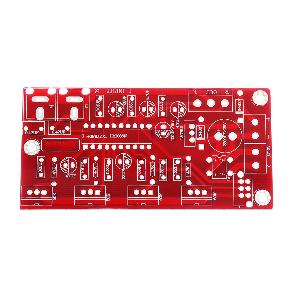 Luxurious Hi-Fi Amplifier Preamplifier Volume Control Tone Board1000UF/25V DIY Suit