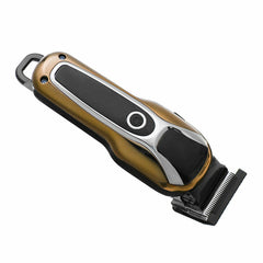 LCD Display Electric Hair Clipper High Power Detachable Head Cutting Comb