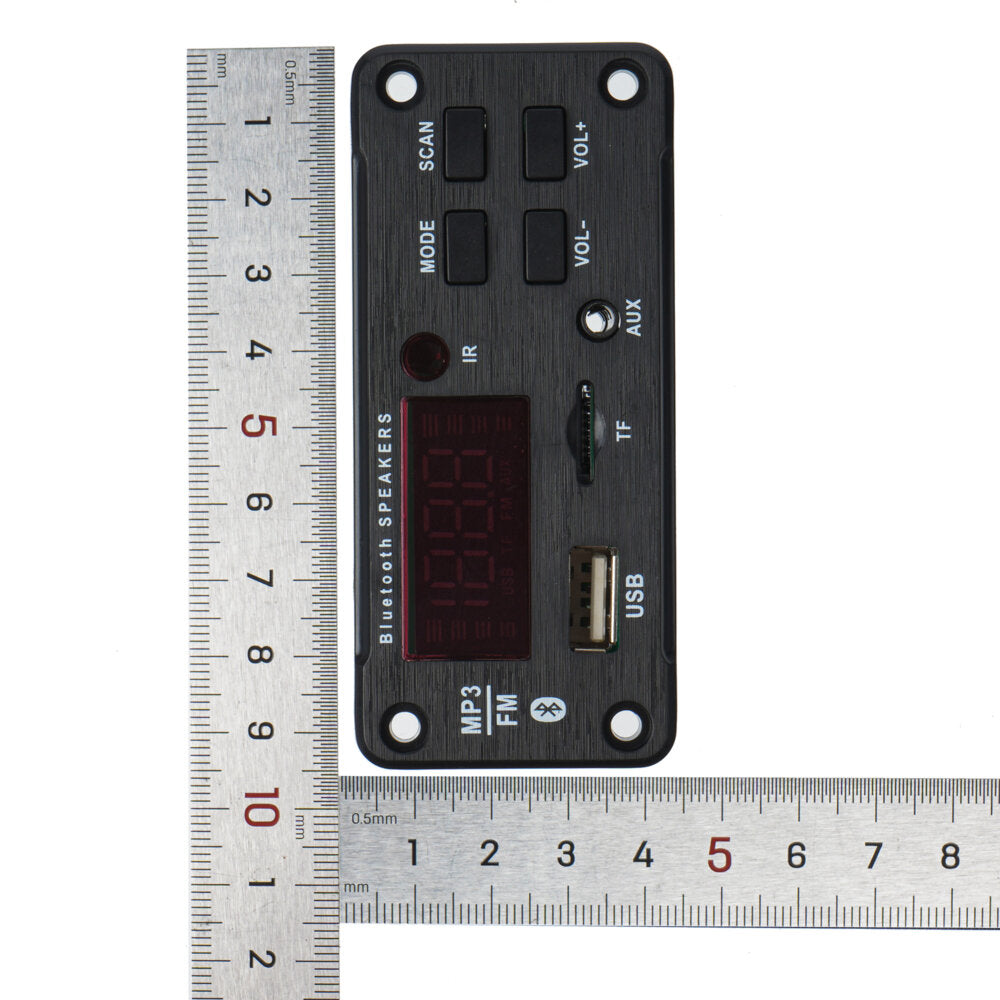 Bluetooth 5.0 MP3 Audio Decoder Board Module Wireless Car USB MP3 Player TF Card Slot USB FM Remote Controller Decoding Board