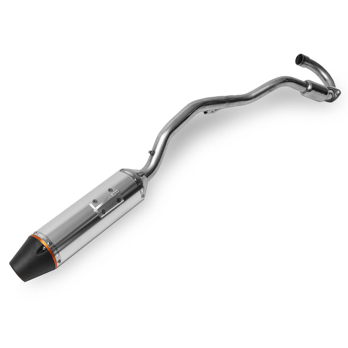 Motorcycle Aluminum Exhaust Muffler Slip-On System Pipe For Honda CRF 150F 230F 03-16