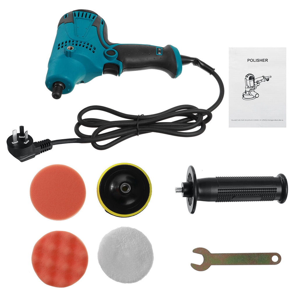 600W 5 Inch Car Polisher 6 Speed Regulated Multifunctional Electric Polishing Repair Tool