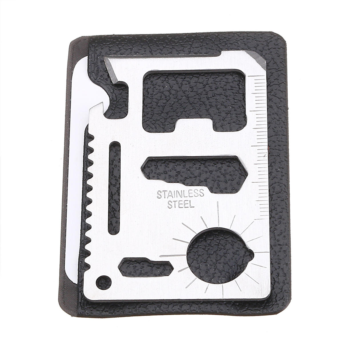 Emergency Survival Gear Kit SOS Survival Tools Kit With Umbrella Rope Compass Whistle Carabiner