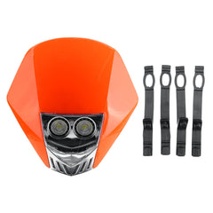 12V 35W Motorcycle LED Headlamp Headlight For EXC XCF SX F SMR Dirt Bike