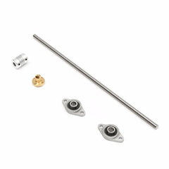 T8 300mm Lead Screw with Bearing Block and Shaft coupling