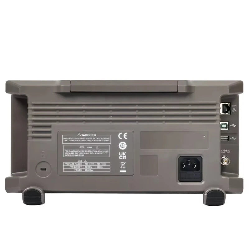 Digital Oscilloscope 4 Channel 200MHz Siglent 7'' Wave Generator 2GSa/s 12 bit High Resolution Lab Oscilloscope Tool