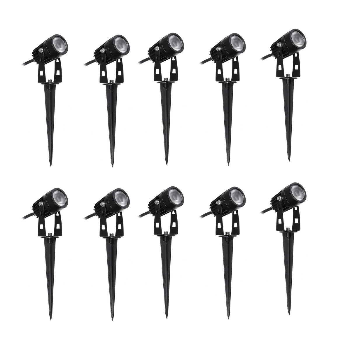 2PCS/4PCS/10PCS 5W COB LED Lawn Lamp Warm White Waterproof Garden Spotlights Landscape Yard Light AC/DC12V