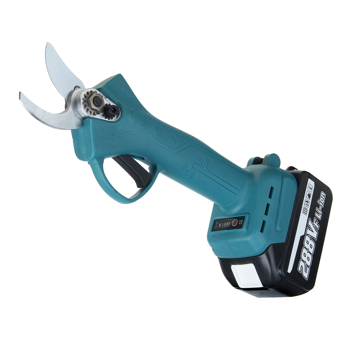 21V Cordless Electric Pruning Shears Secateurs Branch Cutter Scissor