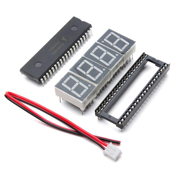 5Pcs ICL7107 4 Digit Ammeter DIY Kit Electronic LED Soldering Set