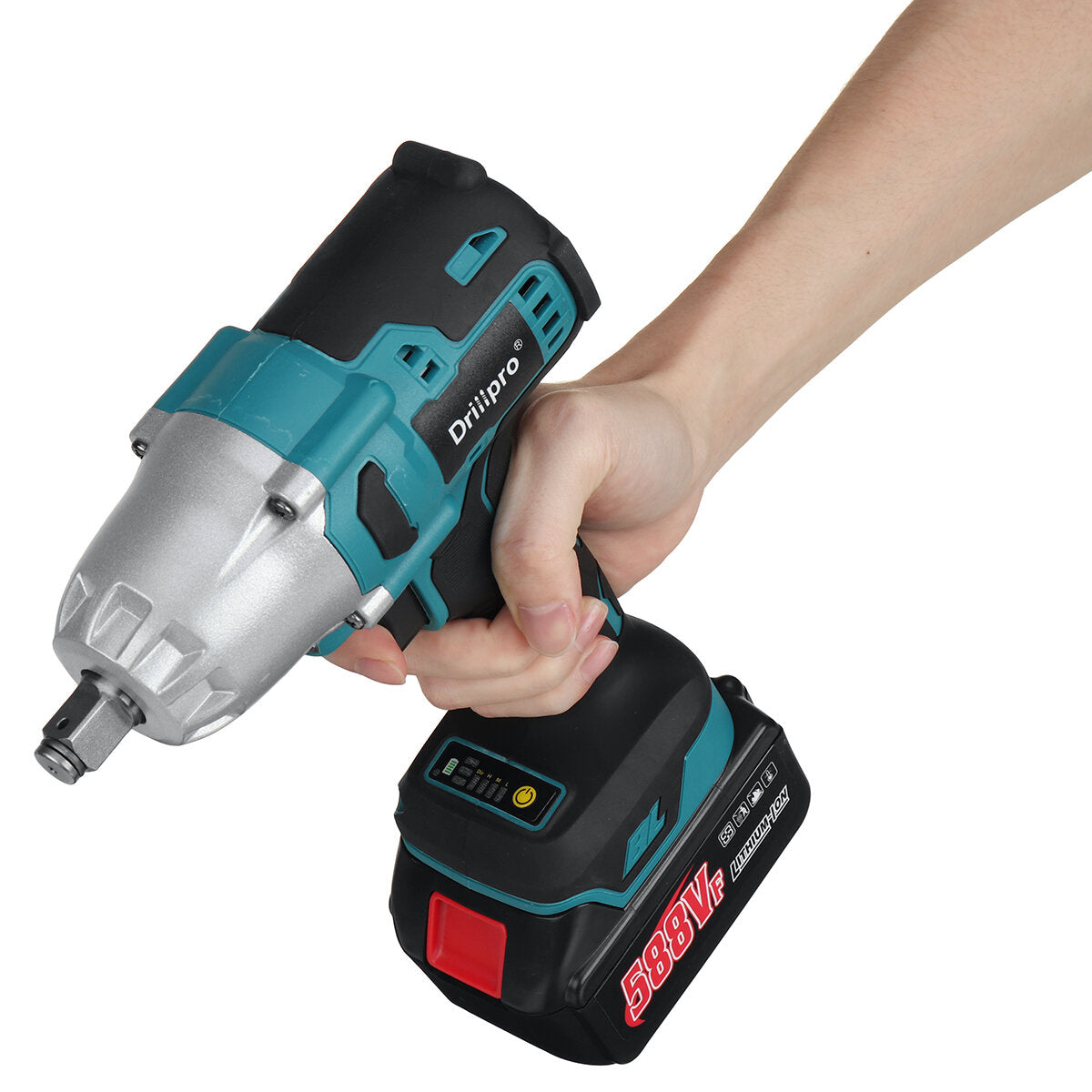 588VF High Torque Brushless Impact Wrench Cordless For Makit 18V Battery – INFMT