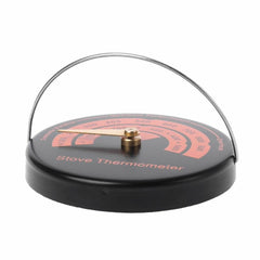 1PC Alloy Magnetic Stove Flue Pipe Thermometer Dropshipping Magnetic Wood Stove Thermometer Fireplace Fan Stove Thermometer BBQ Thermometer