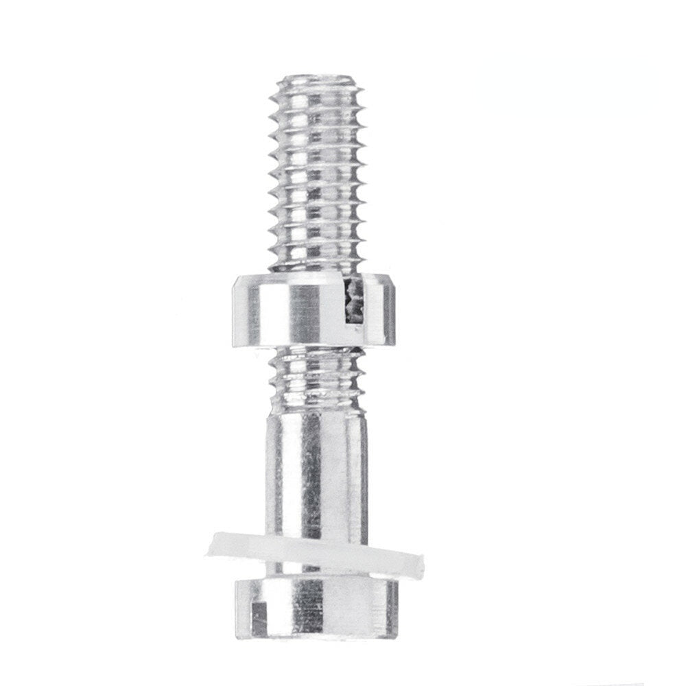 Aluminum Screw For Turntable Headshell Cartridge Mounting Pure Silver Part