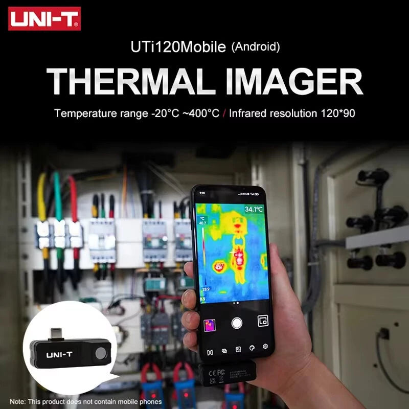 GreenZech Mobile 120 Series | Smartphone Thermal Imaging Camera | 120x90 HD Infrared Imager for iOS & Android