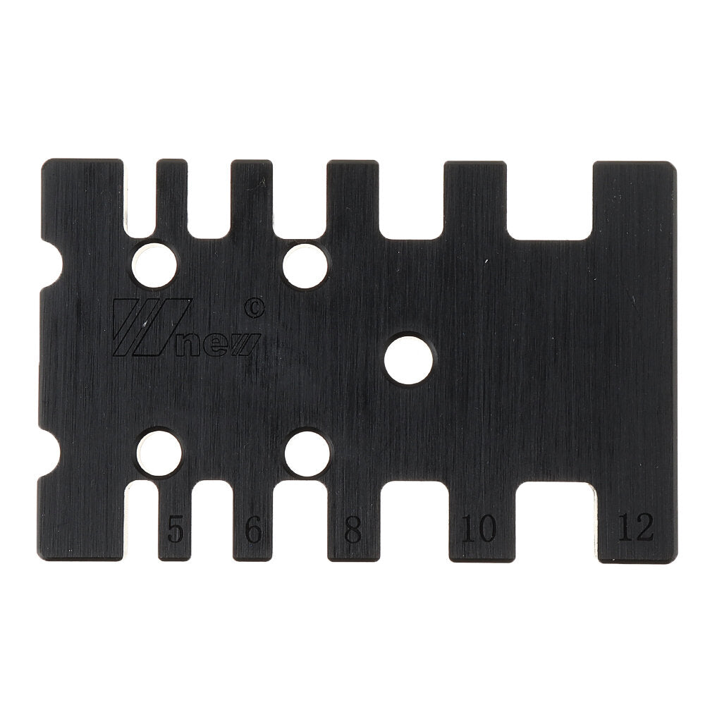 Inch/MM Woodworking Tenon and Mortise Milling Gauge Angle Miter Gauge Template Right Angle Sawing Jiont
