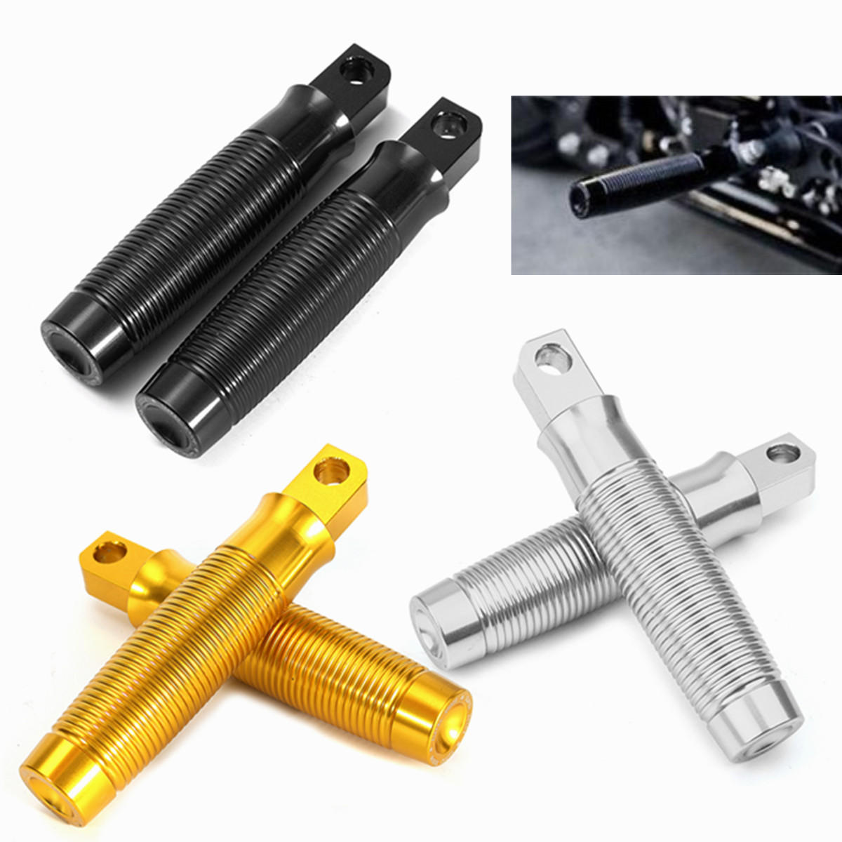 CNC Foot Peg Foot Rests Foot Peg For Sportster Touring Dyna Cruiser XL