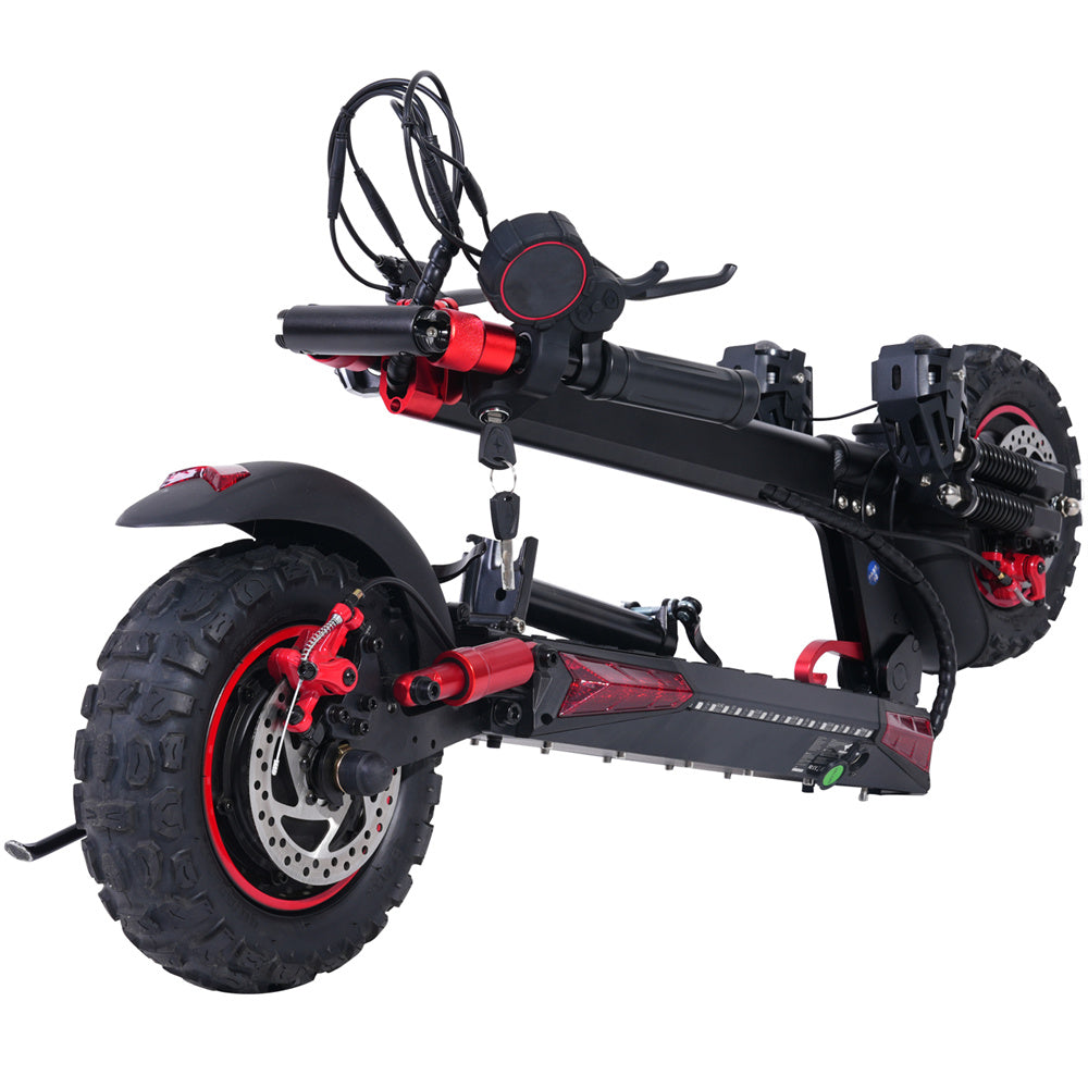 Electric Scooter 18Ah 48V 1200W Motor Recommended Top Speed 25KM/H 11 Inches Off-Road Tire Electric Scooter 50KM Range Max Load 150Kg FREEBOY J11MAX