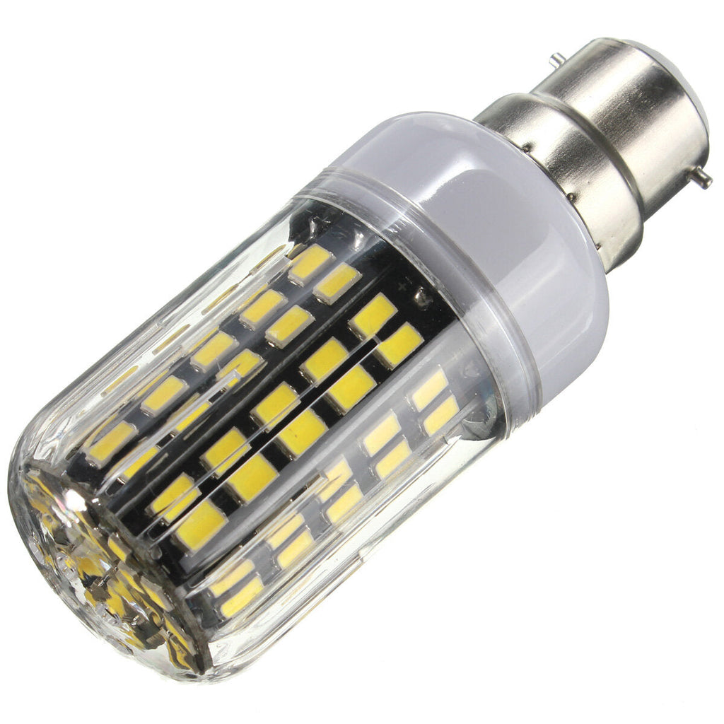 E27 E14 B22 10W 108 SMD 5733 1250LM LED Cover Corn Light Lamp Bulb AC220V