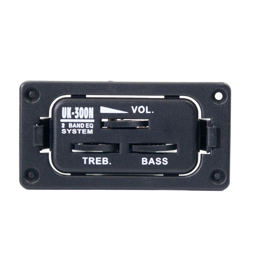 2 Band Guitar Pickup Equalizer EQ Piezo Preamp Pickup
