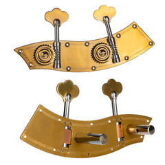 3/4 4/4 Upright Bass Dual Tuner Machine Bass Pegs 4/4 3/4 Double Bass Tuning Pegs Head Winder Pegs SET