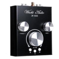 50W*2 High and Bass Adjustment Preamp Audio Power Amplifier Module Subwoofer Bluetooth 5.0 Dual-channel Stereo with Aluminum Shell