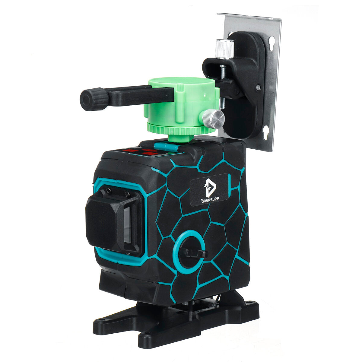 3D 12 Line Green Light Laser Level Digital Self Leveling 360 Rotary Measure Tool
