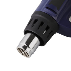 Hot Air Heater 2000W 50-650 Adjustable Temperature for Crafts Shrinking PVC Stripping Paint with 4 Nozzles