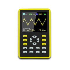 Digital 2.4'' TFT Oscilloscope: 500MS/s Sampling, 100MHz Bandwidth, Waveform Storage & 3000mAh Battery