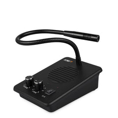 8W Window Intercom Bank Walkie Talkie Speaker Dual Way Microphone 400-470 MHz Wireless Transceiver