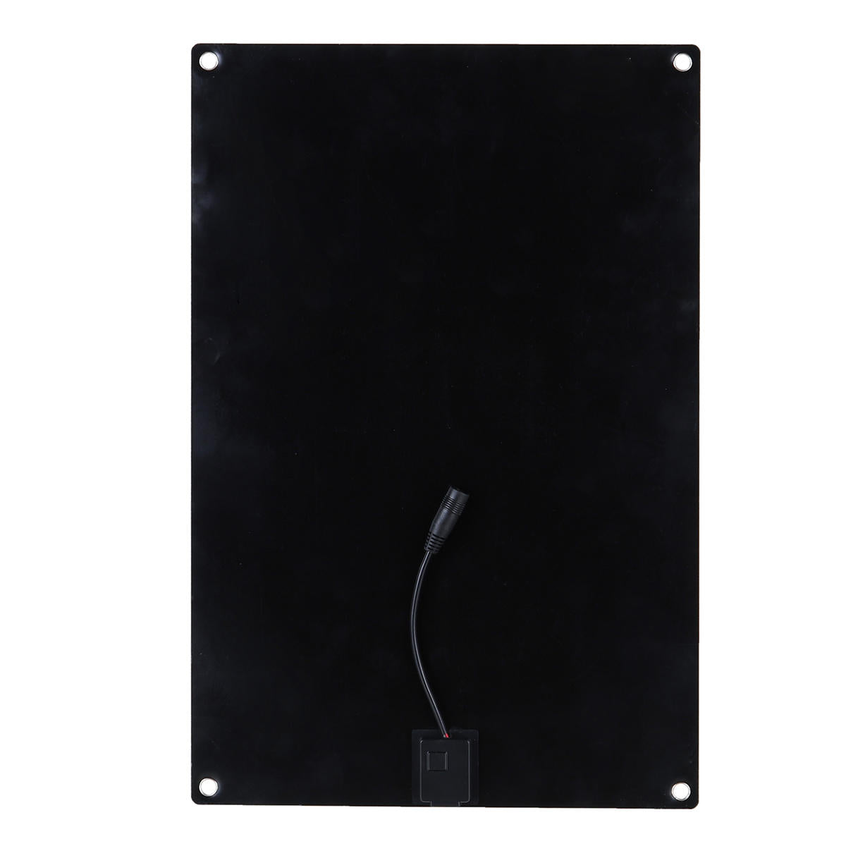 20W Solar Panel Field Vehicles Emergency Charger With 4 Protective Corners Single USB+DC